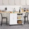 106410-ecc0ab.webp Versatile White Kitchen Island Cart with Storage and Wheels