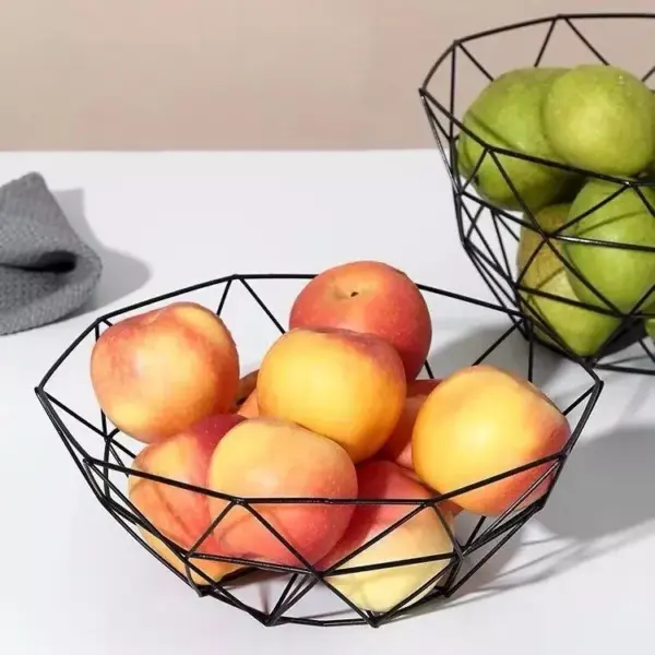 106445-23f7c7.webp Metal Wire Fruit & Snack Storage Basket - Modern Nordic Design, Multi-Functional Kitchen Organizer