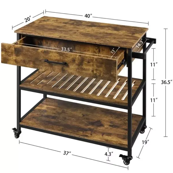 106448-548a80.webp Versatile 3-Tier Rolling Kitchen Cart with Storage