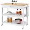 106449-2ac525.webp Elegant 40" White Kitchen Island Cart with Ample Storage