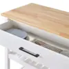 106449-cce467.webp Elegant 40" White Kitchen Island Cart with Ample Storage