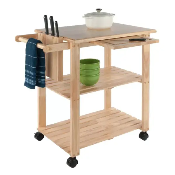 106455-0a3c56.webp 2023 Winsome Wood Mario Utility Kitchen Cart