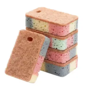 106677-febee5.webp Eco-Friendly Double-Sided Kitchen Cleaning Sponges