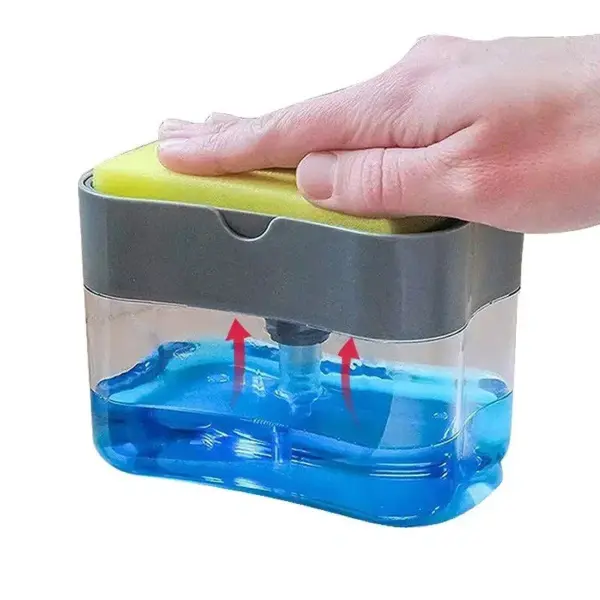 106682-8db2d4.webp Efficient Kitchen Soap Dispenser with Sponge Holder