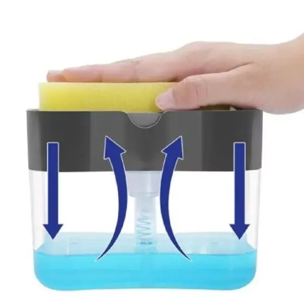 106682-b6bf76.webp Efficient Kitchen Soap Dispenser with Sponge Holder