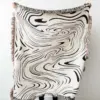 107052-c9b5c7.webp Luxurious Black Water Waves Cotton Tapestry Blanket for Home and Travel