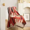 107057-292fca.webp Spring Tulip Floral Cotton Knitted Throw