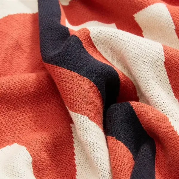 107057-94784a.webp Spring Tulip Floral Cotton Knitted Throw