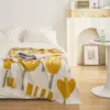 107057-f49275.webp Spring Tulip Floral Cotton Knitted Throw