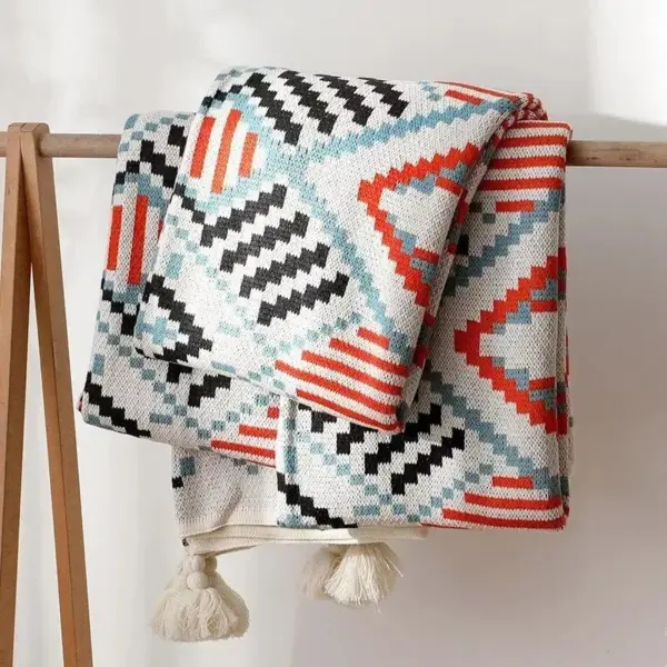 107059-703a64.webp Bohemian Nordic Knitted Blanket