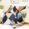 107116-515eeb.webp Bohemian Plaid Multi-Purpose Cotton Blend Blanket
