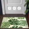 107205-32ae8d.webp Tropical Green Plant Plush Rug