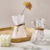 107456-090393.webp Elegant Glass & Crystal Flower Vase for Modern Home Decor