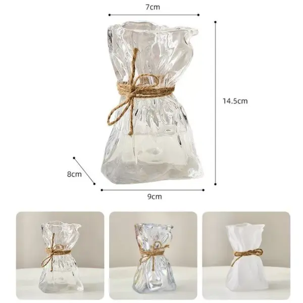 107456-b54c71.webp Elegant Glass & Crystal Flower Vase for Modern Home Decor
