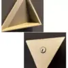 Modern Nordic Triangle Wall-Mounted Cement Flowerpot