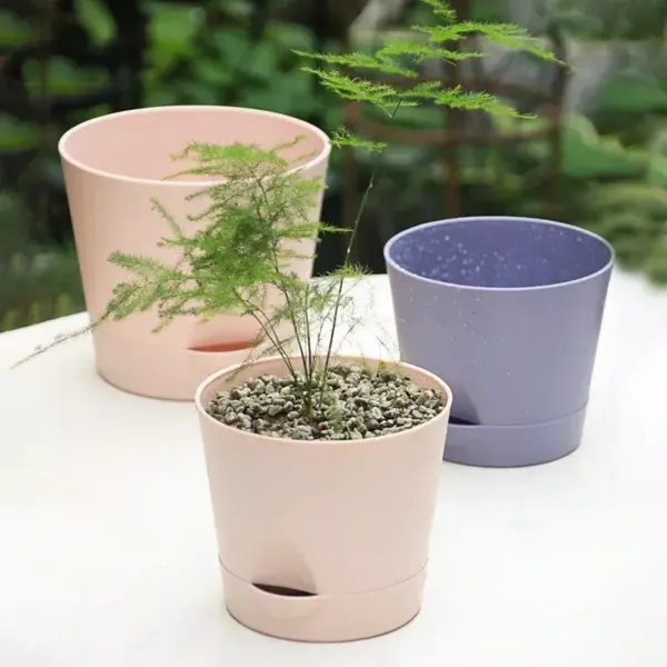 107503-c64509.webp Modern Self-Watering Double Layer Flower Pot for Indoor & Outdoor Decor