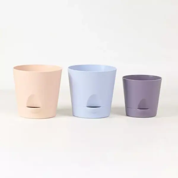 107503-cc2ff7.webp Modern Self-Watering Double Layer Flower Pot for Indoor & Outdoor Decor