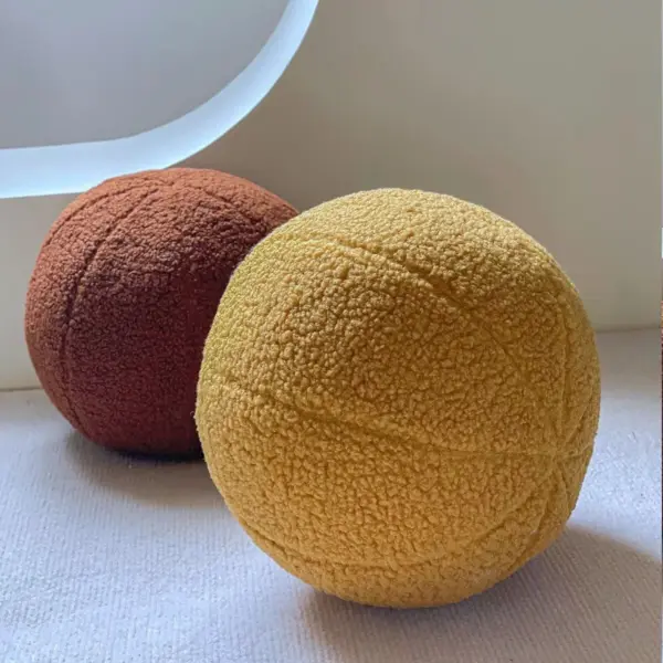 107532-5afce2.webp Luxurious Wool Ball Cushion