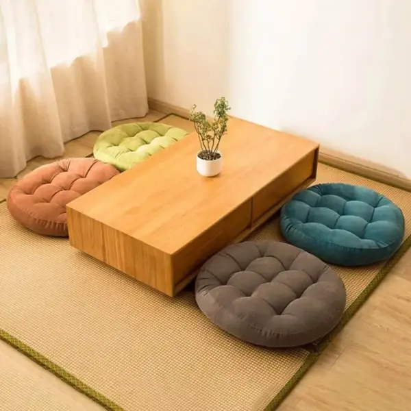 Ultra Comfort Round Plush Seat Cushion