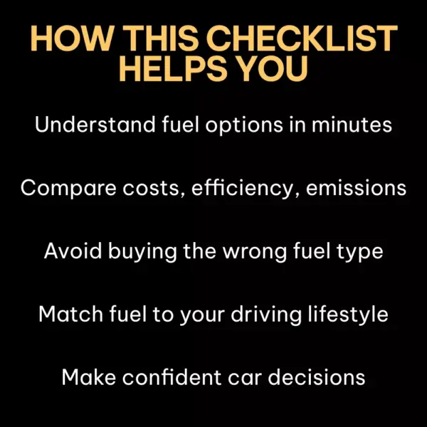 111005-beb88a.webp Gas, Diesel, EV? Your Quick Fuel Checklist | Car Fuel Comparison Guide, Gasoline Diesel Hybrid EV Decision Tool, Digital Download for Smart Vehicle Buyers