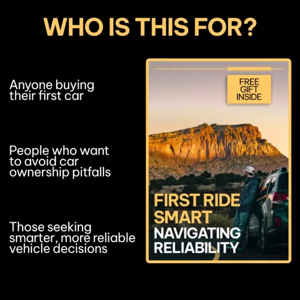 First Ride Smart: Navigating Reliability – Your Guide to Avoiding Reliability Concerns for First-Time Car Owners