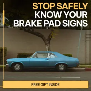 Stop Safely: Know Your Brake Pad Signs | Printable Checklist for Car Owners | Digital Download | signs of worn brake pads Guide
