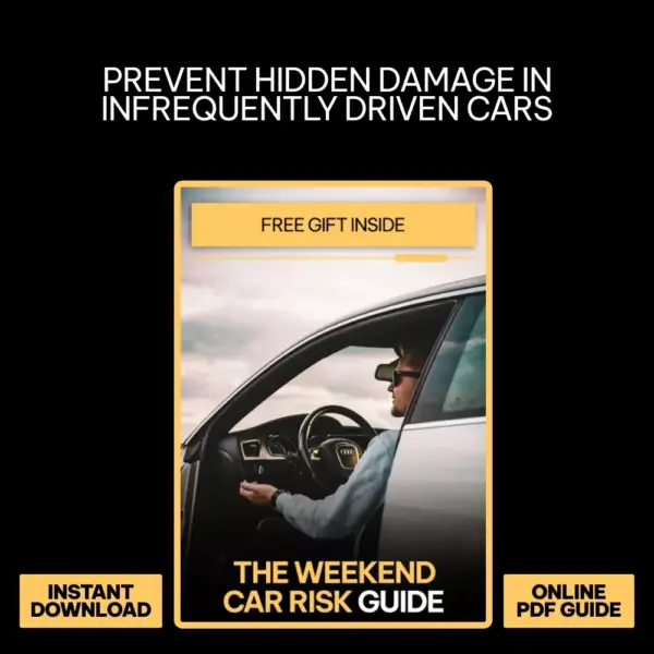 The Weekend Car Risk Guide – A Smart Owner’s Guide to the Problems From Not Driving a Car Often, Preventive Habits, and Long-Term Vehicle Care